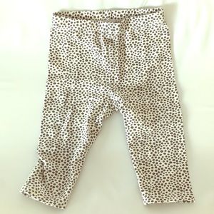 Gray print leggings SIZE 6-12 months
